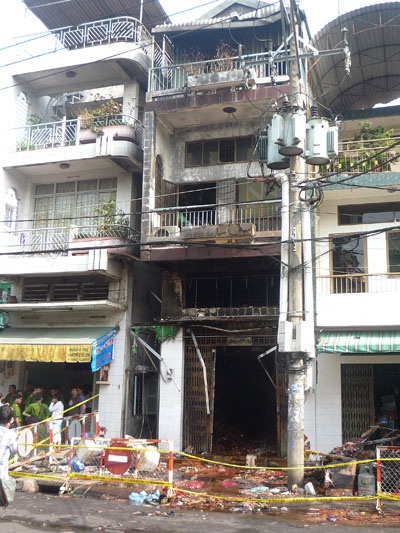 Căn nhà xảy ra vụ hỏa họa khiến 3 người trong một gia đình thiệt mạng