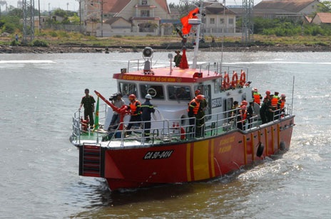 ST - 115 được đánh gía là tàu chữa cháy, cứu hộ cứu nạn trên sông hiện đại nhất Việt Nam