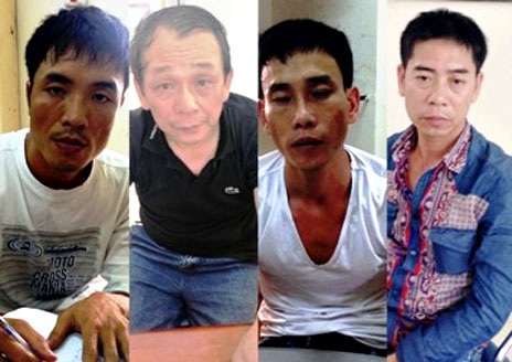 “Luật giang hồ” len lỏi vào giới làm ăn - 1 Một băng nhóm giang hồ vừa tham gia vụ đòi nợ thuê cho một doanh nhân giấu mặt bị bắt giữ