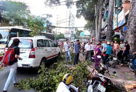 Một người đã bị thương do sự cố này gây ra