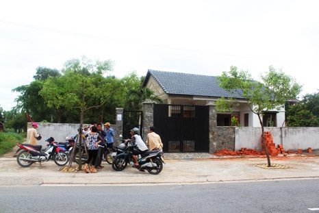 Hiện trường nơi xảy ra vụ án