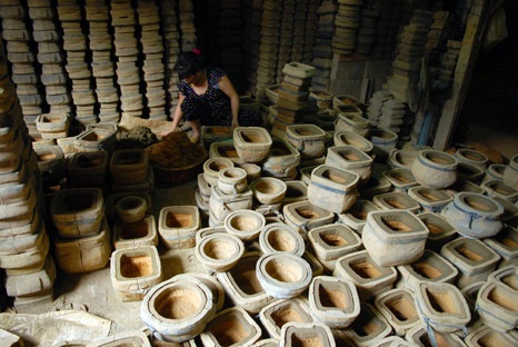 Tạo khuôn đúc lư đồng