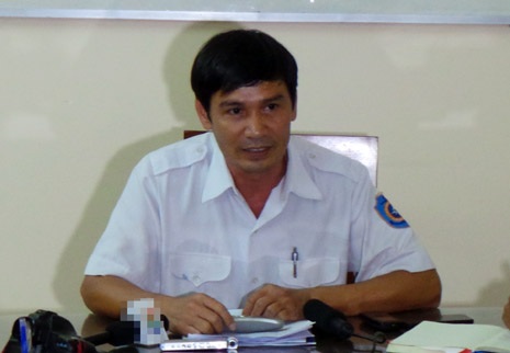 Các nạn nhân mất tích có thể bị mắc kẹt dưới tàu cá bị chìm - 1 Ông Phạm Hiển - Giám đốc Trung Tâm phối hợp tìm kiếm cứu nạn hàng hải khu vực III
