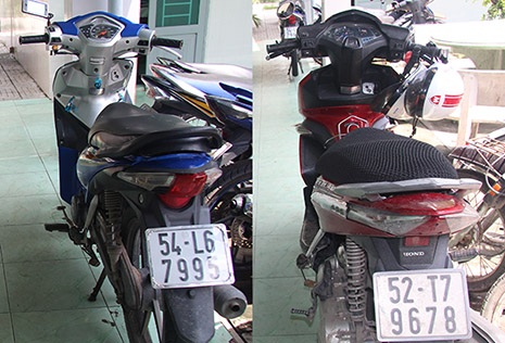 Triệt phá băng cướp đêm gieo nỗi kinh hoàng tại vùng ven - 2 Phương tiện gây án của băng cướp