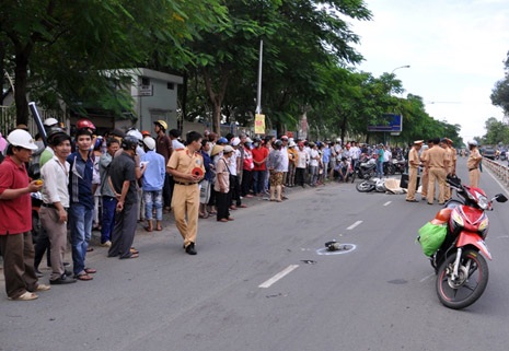 Hiện trường vụ tai nạn