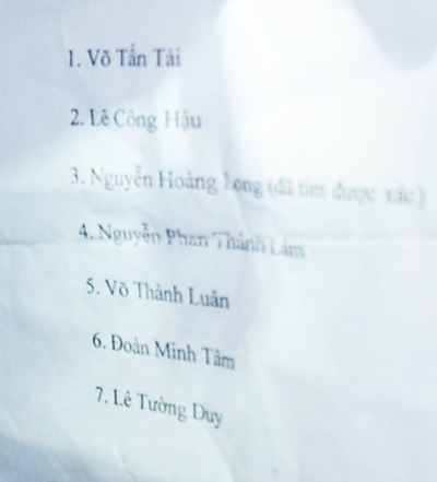 Nỗi đau xé lòng trong đêm lạnh Cần Giờ - 4 Danh sách học sinh thiệt mạng và đang mất tích trên biển