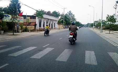 Truy bắt băng cướp đâm trọng thương thiếu nữ cướp xe - 1 Khu vực xảy ra vụ đâm thiếu nữ, cướp xe
