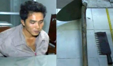 Sống chung với người “ngáo đá”: Đùa với “tử thần” - 3 Phan Văn Mạnh và những hung khí đã sử dụng trong cơn phê thuốc