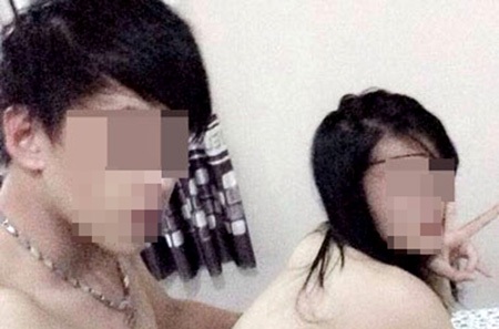 Nữ sinh bị bạn trai tung ảnh “nóng” lên mạng - 1 Thủ phạm vụ tung ảnh nóng lên mạng chính là nhân vật nam trong bức ảnh