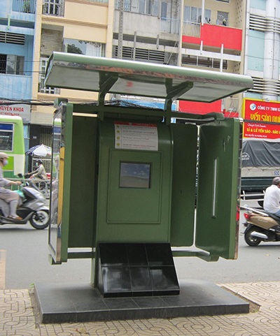 Những trạm thông tin xe buýt rất ít người sử dụng