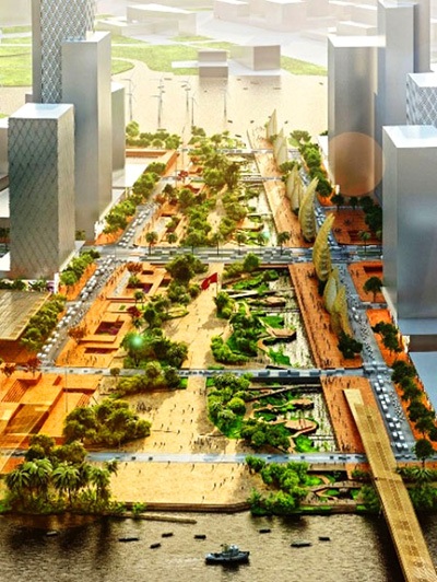Quảng trường lớn nhất Việt Nam sẽ là trung tâm đô thị tầm cỡ quốc tế - 1 Phối cảnh quảng trường lớn nhất Việt Nam