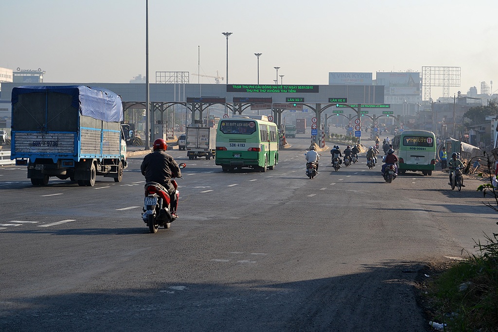 Công bố mức thu phí tại dự án cầu Đồng Nai mới - 1 Trạm thu phí cầu Đồng Nai mới