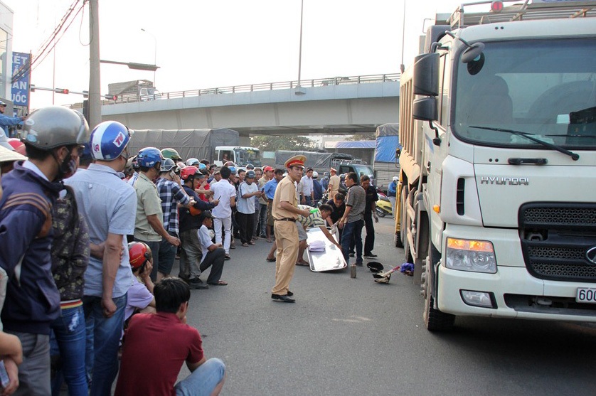 Hiện trường vụ tai nạn