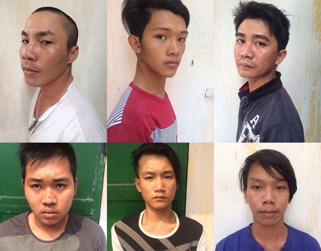 Triệt phá băng nhóm “tuổi teen” chuyên cướp tài sản các cặp tình nhân - 1 Các đối tương trong băng cướp tài sản và tiêu thụ tài sản do người khác phạm tội mà có bị bắt