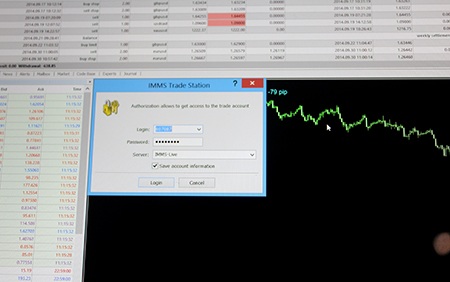 Một hệ thống giao dịch vàng tài khoản