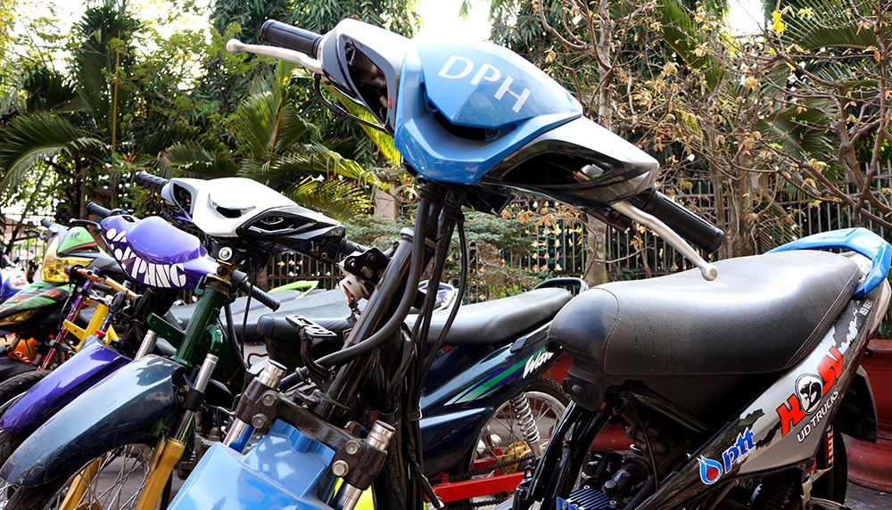 Tất cả các xe đã bị quái xế thay đổi kết cấu