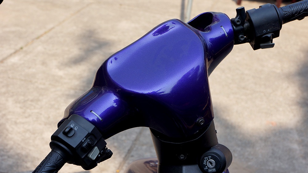 Không cần phanh trước, đèn, còi...