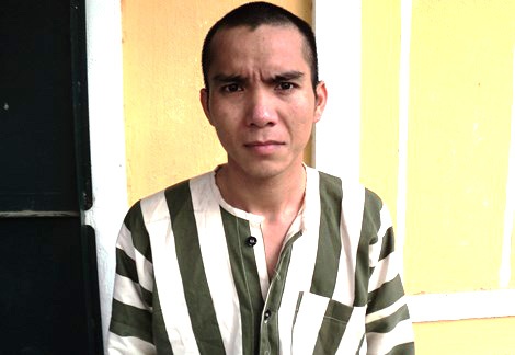 Triệt phá băng giang hồ thủ súng đạn, hoạt động kiểu "xã hội đen" - 1 Hà Trọng Hòa - đối tượng cầm đầu băng giang hồ bị tạm giữ.