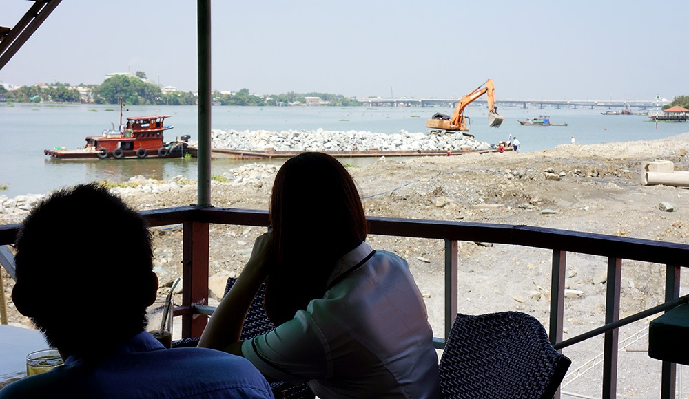 Chủ đầu tư dự án lấn sông Đồng Nai đang xin tạm ngưng thi công 