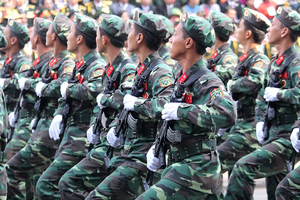Toàn cảnh lễ diễu binh, diễu hành mừng ngày thống nhất - 19 Khối trinh sát đặc nhiệm