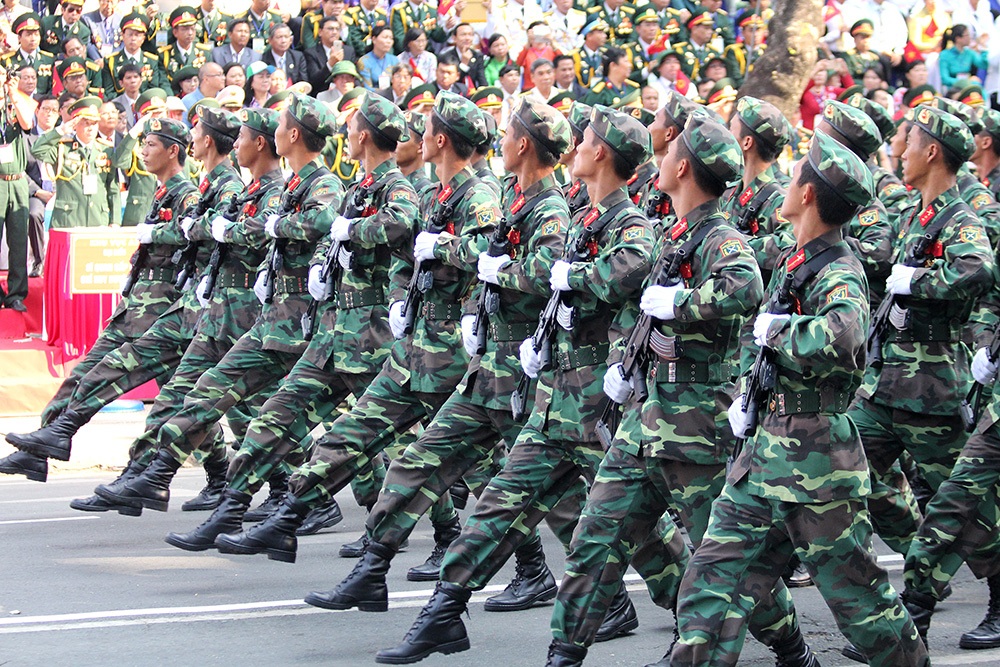 Toàn cảnh lễ diễu binh, diễu hành mừng ngày thống nhất - 18 Khối trinh sát đặc nhiệm