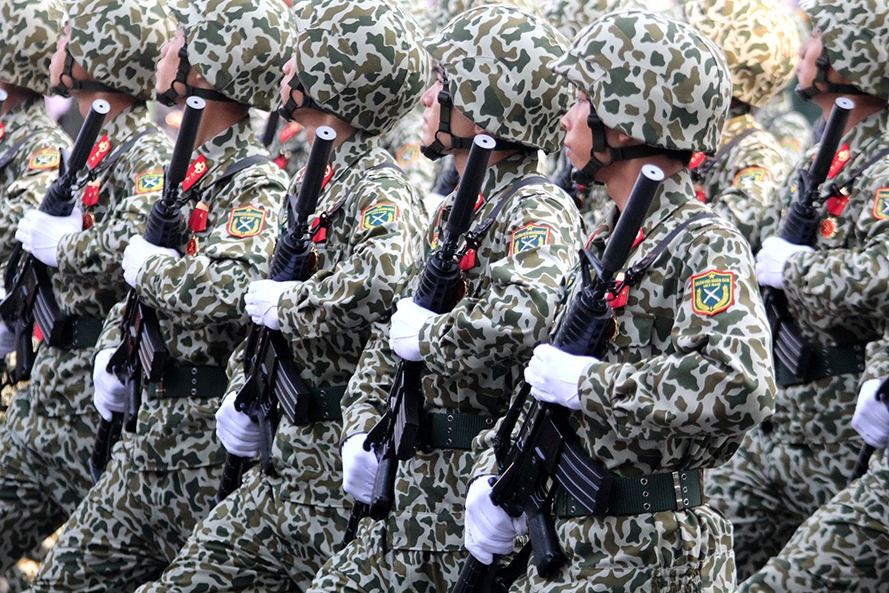 Toàn cảnh lễ diễu binh, diễu hành mừng ngày thống nhất - 13 Khối chiến sĩ đặc công