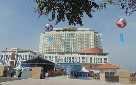 Khánh thành Bệnh viện đa khoa 3.300 tỷ đồng - 1 Toàn cảnh Bệnh viện đa khoa Đồng Nai mới