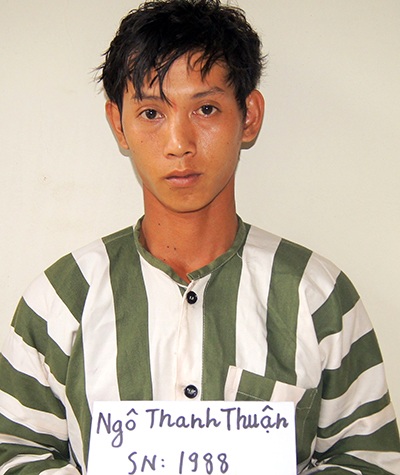 Bị ngăn cản tình cảm, mua axit tạt mẹ bạn gái - 1 Đối tượng Thuận bị bắt sau gần 5 tháng lẩn trốn