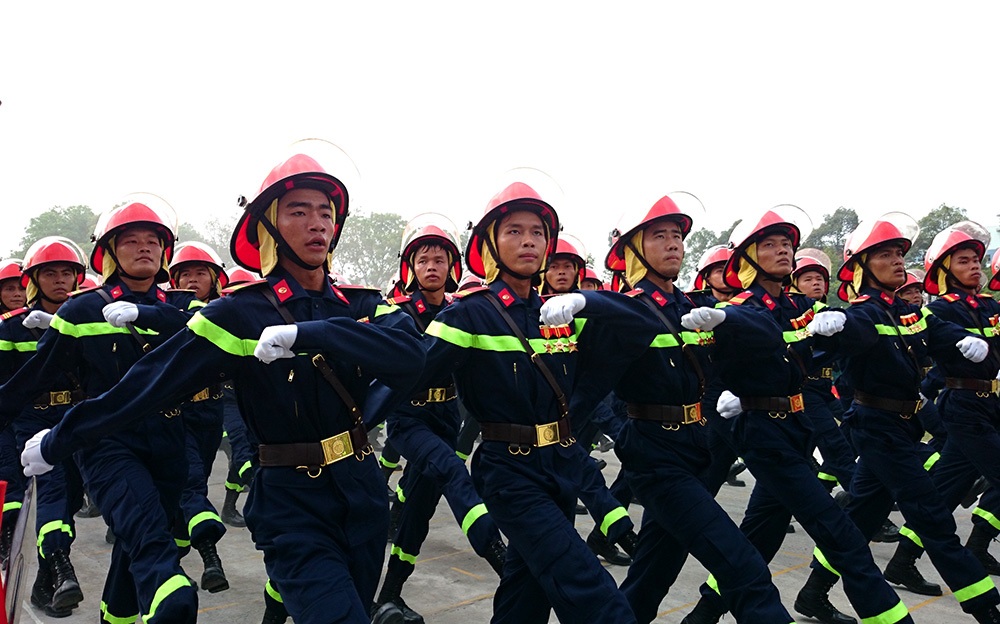 Bộ Quốc phòng trực tiếp giám sát buổi hợp duyệt diễu binh thứ 2 - 10 Trung Kiên