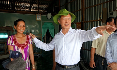ĐBSCL sẵn sàng “sống chung với lũ” - 4 Khu vực cụm dân cư tránh lũ có nền cao hơn mặt ruộng lúa trên 4m