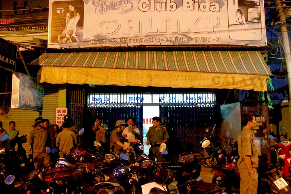 Xác định nghi can sát hại nữ sinh trong quán bida - 1 Quán bida nơi Tùng ra tay sát hại nữ sinh T.