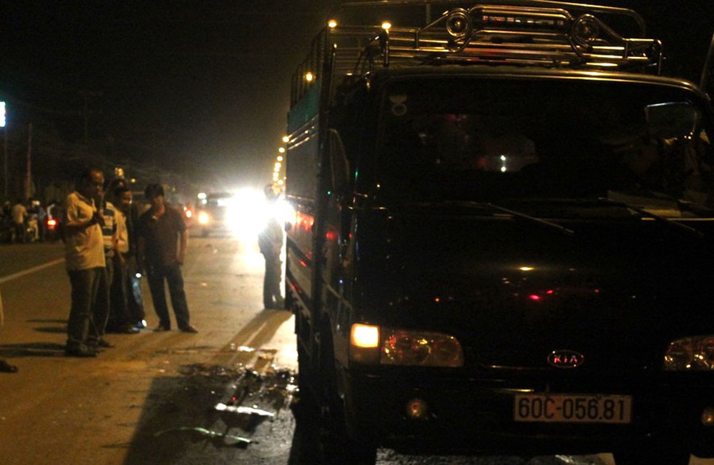 Tai nạn “chồng” tai nạn, 4 người thương vong - 1 Hiện trường vụ tai nạn khiến 2 người tử vong trên QL51.