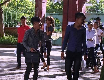 Tại Hà Nam chỉ có 264 thí sinh đăng dự thi môn Vật Lý (ảnh Đức Văn)