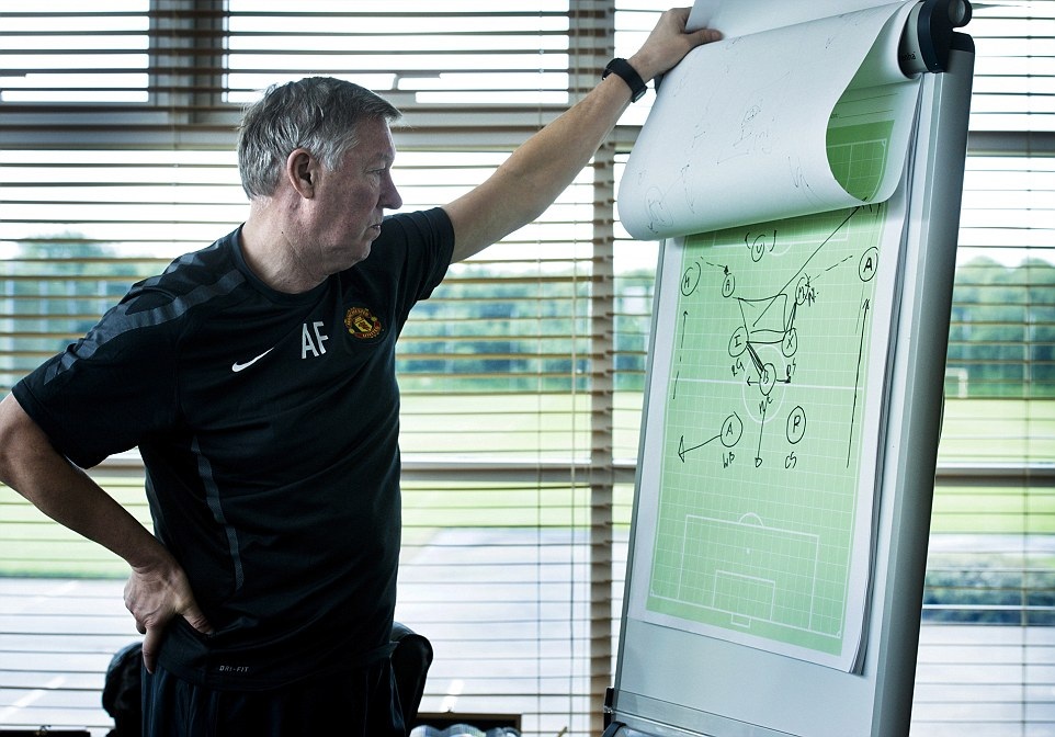 Sir Alex bên cạnh người bạn 