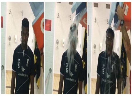 Ozil, Neymar, Ronaldo đua nhau...dội nước đá lên người - 7 Daniel Sturridge trong thử thách Ice Bucket