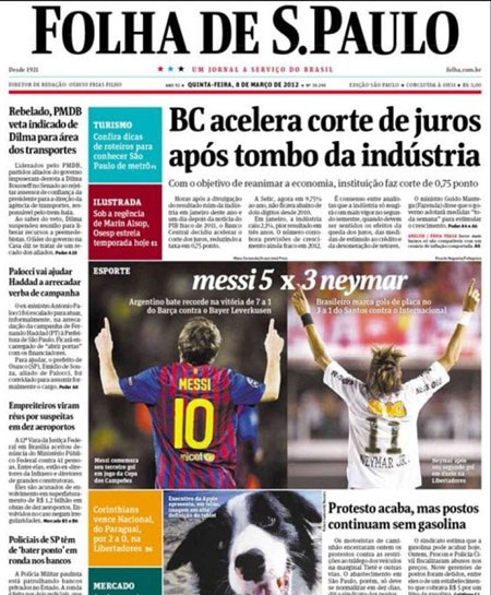 Nhìn lại ngày báo chí thế giới cạn ngôn từ vì Messi