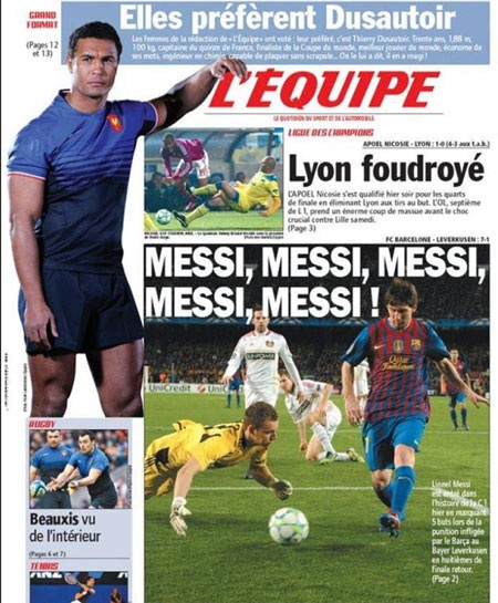 Nhìn lại ngày báo chí thế giới cạn ngôn từ vì Messi