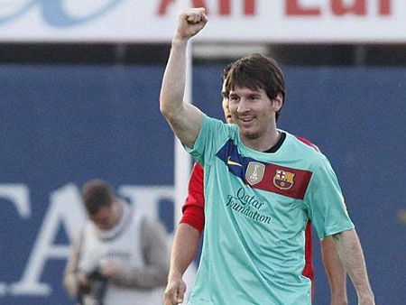 Lionel Messi vượt qua kỷ lục của Ronaldo "béo" - 1 Lionel Messi vượt qua kỷ lục của Ronaldo béo