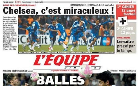 Báo giới Đức gọi chức vô địch của Chelsea là trò hề - 3 Báo giới Đức gọi chức vô địch của Chelsea là trò hề