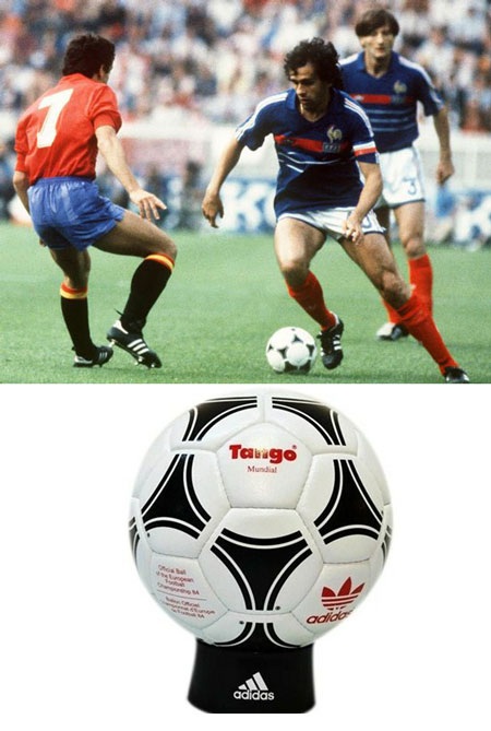 Những trái bóng được sử dụng qua các kỳ Euro