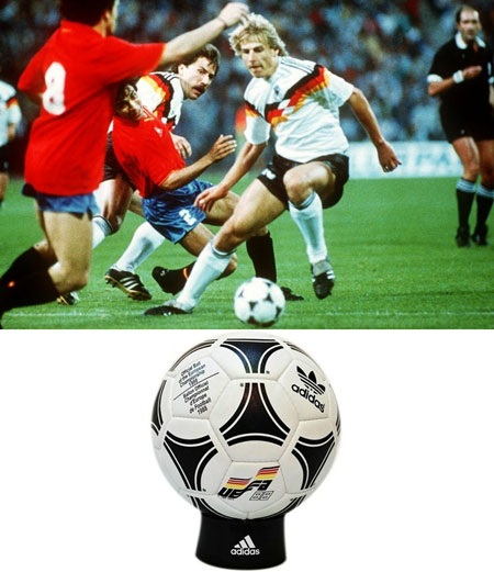 Những trái bóng được sử dụng qua các kỳ Euro