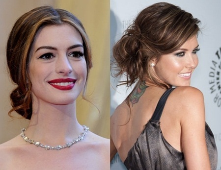 Tóc bới thấp được nhiều sao ưa chuộng trên thảm đỏ