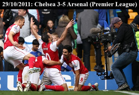 Bữa tiệc bàn thắng tại Stamford Bridge: