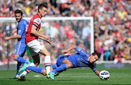 Nhìn lại trận derby thành London giữa Arsenal và Chelsea - 5 Đội chủ nhà thi đấu dưới sức của mình khi để cho Chelsea hoàn toàn áp đảo về mặt thế trận.