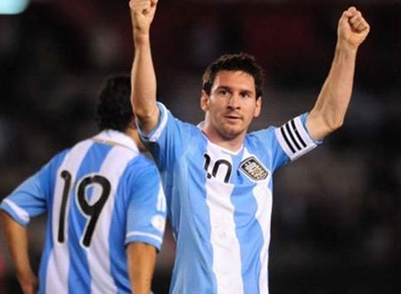 Messi đang thể hiện hiệu suất ghi bàn khủng khiếp trong màu áo Argentina