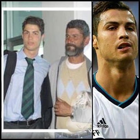 Nguyên nhân nào khiến C.Ronaldo không vui? - 2 Xuất phát từ tình cảm gia đình: