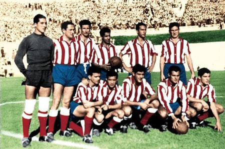 Nửa thế kỷ trước mới tìm ra một hàng công Atletico ghi bàn nhiều hơn Falcao và đồng đội