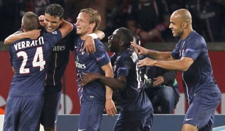 Ibrahimovic lập công, PSG hủy diệt Dynamo Kiev - 2 PSG mở màn Champions League một cách đầy ấn tượng