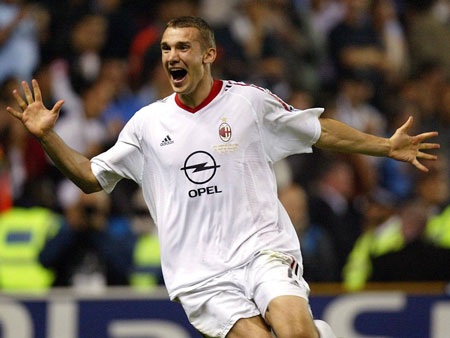 Những huyền thoại vĩ đại nhất 20 năm lịch sử Champions League (P2) - 13 Andriy Shevchenko: