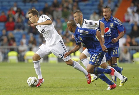 Real Madrid hủy diệt Millonarios 8-0 tại Bernabeu Cup - 3 Real Madrid hủy diệt Millonarios 8-0 tại Bernabeu Cup